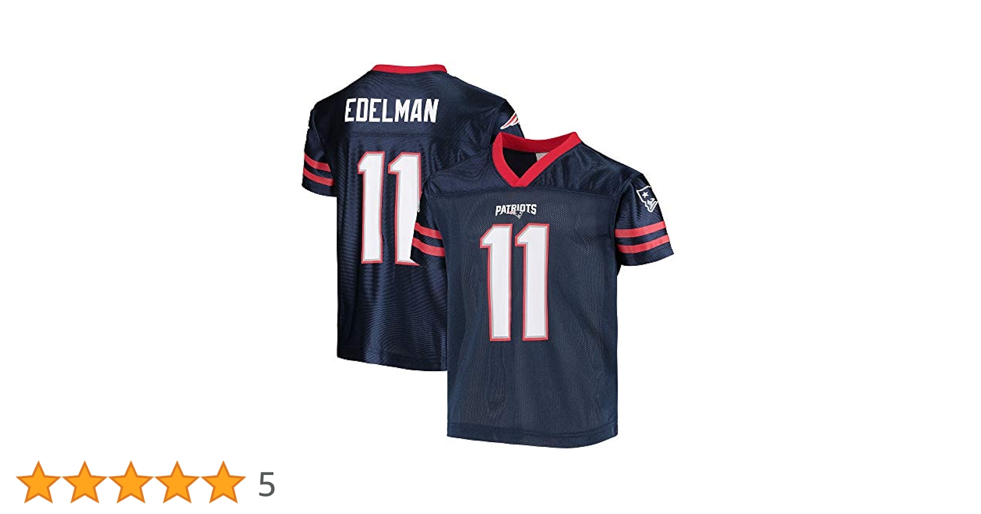 Julian Edelman New England Patriots #11 Navy Blue Youth Home